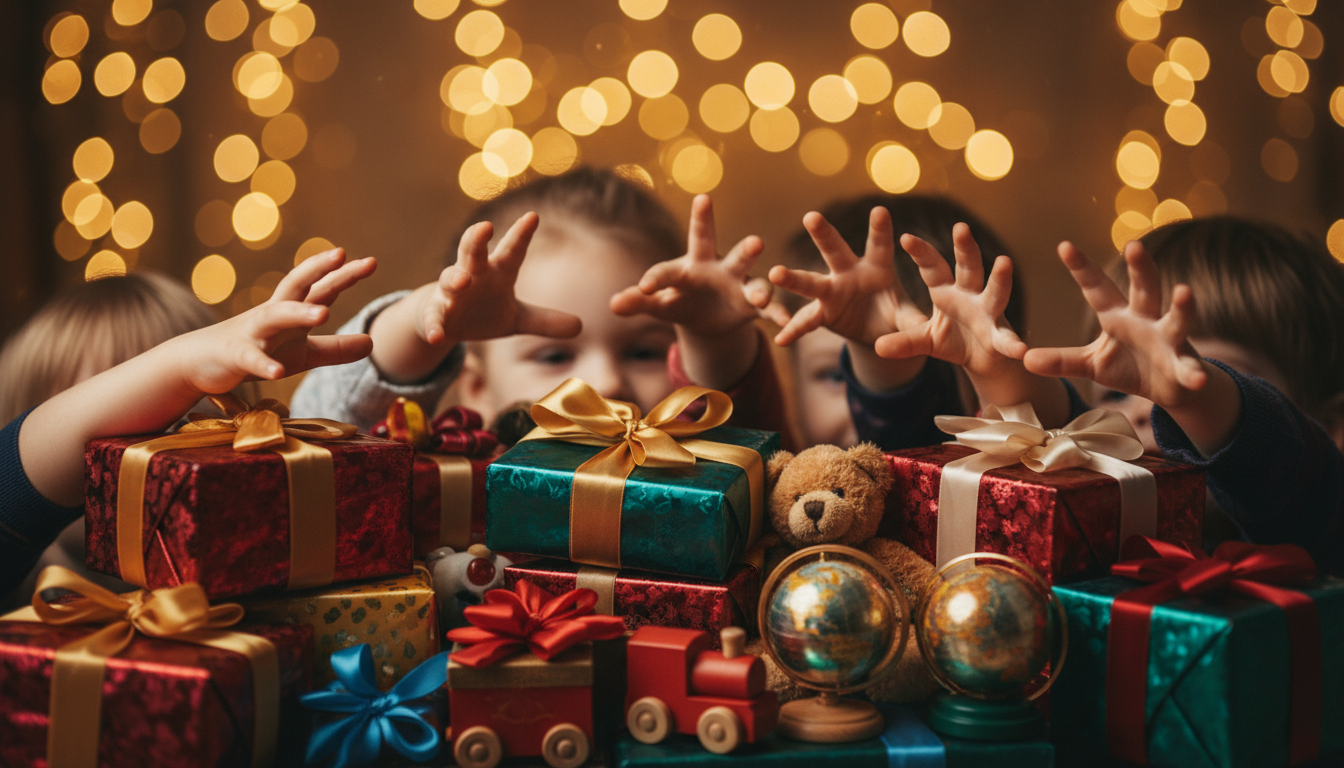 Kids and toys