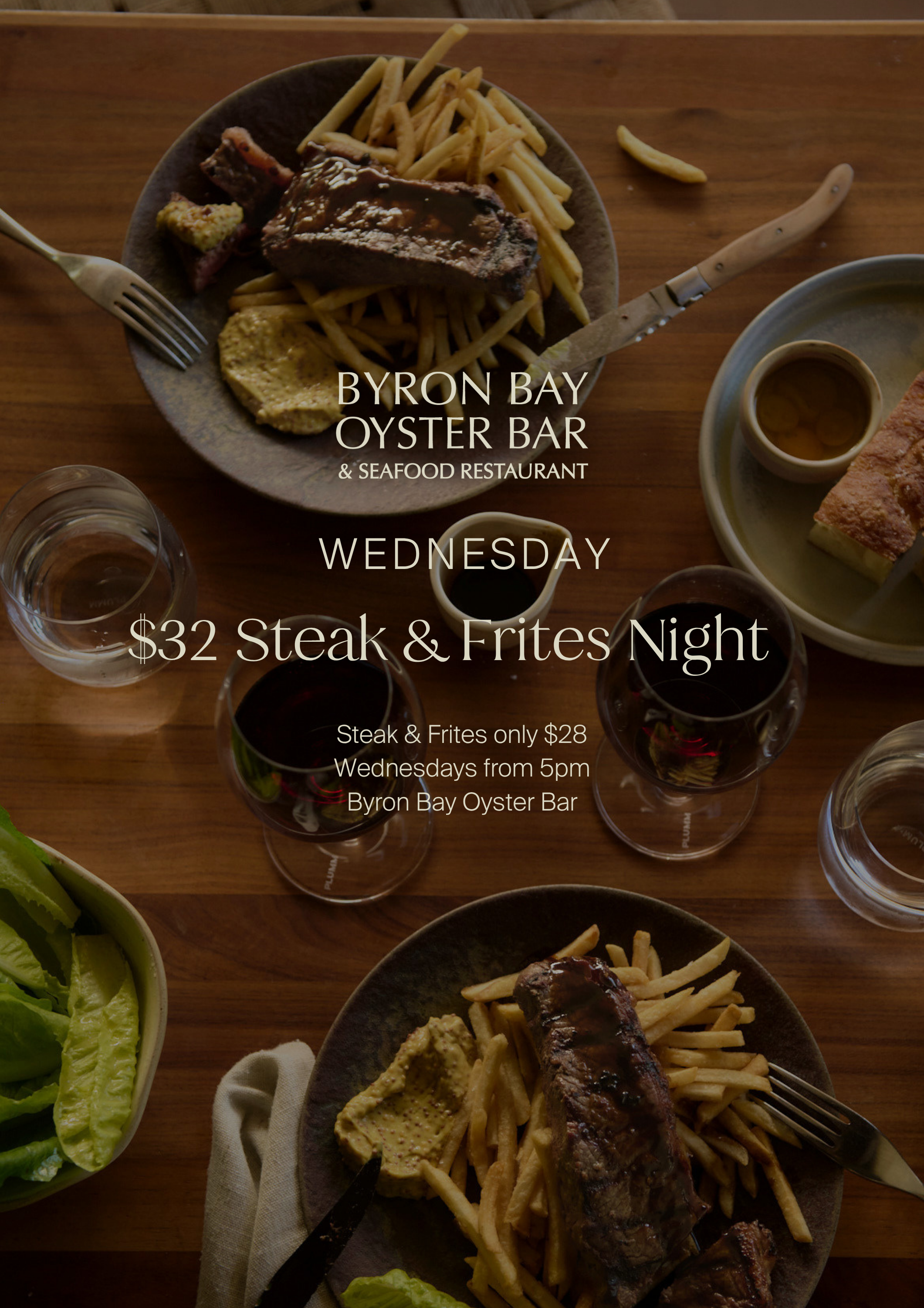 $32 Steak & Frites Night