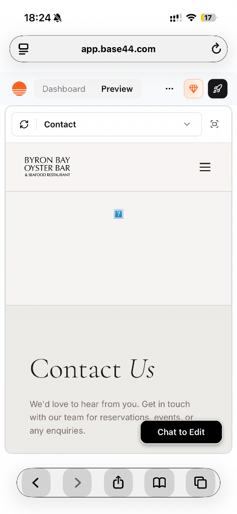 Contact Byron Bay Oyster Bar