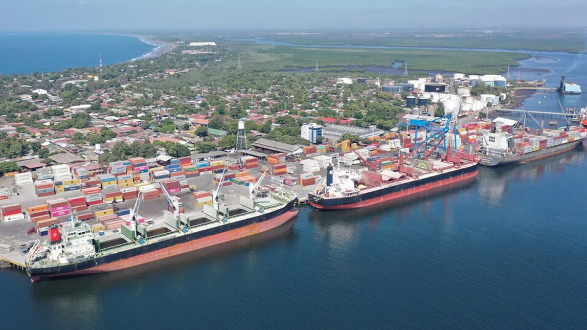 Port of Corinto, Nicaragua.