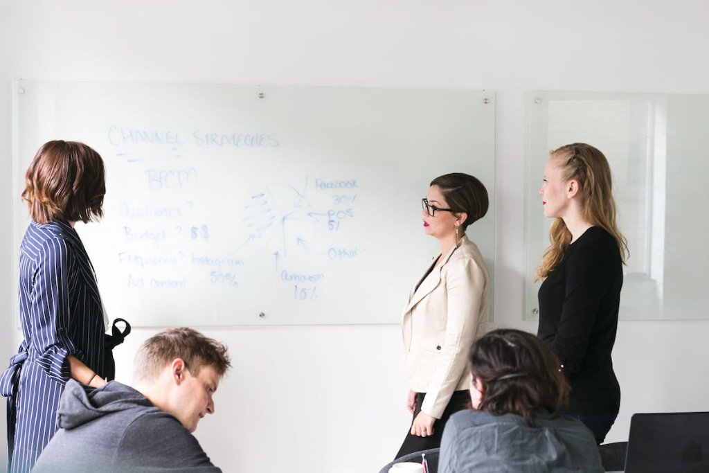 Team strategy session