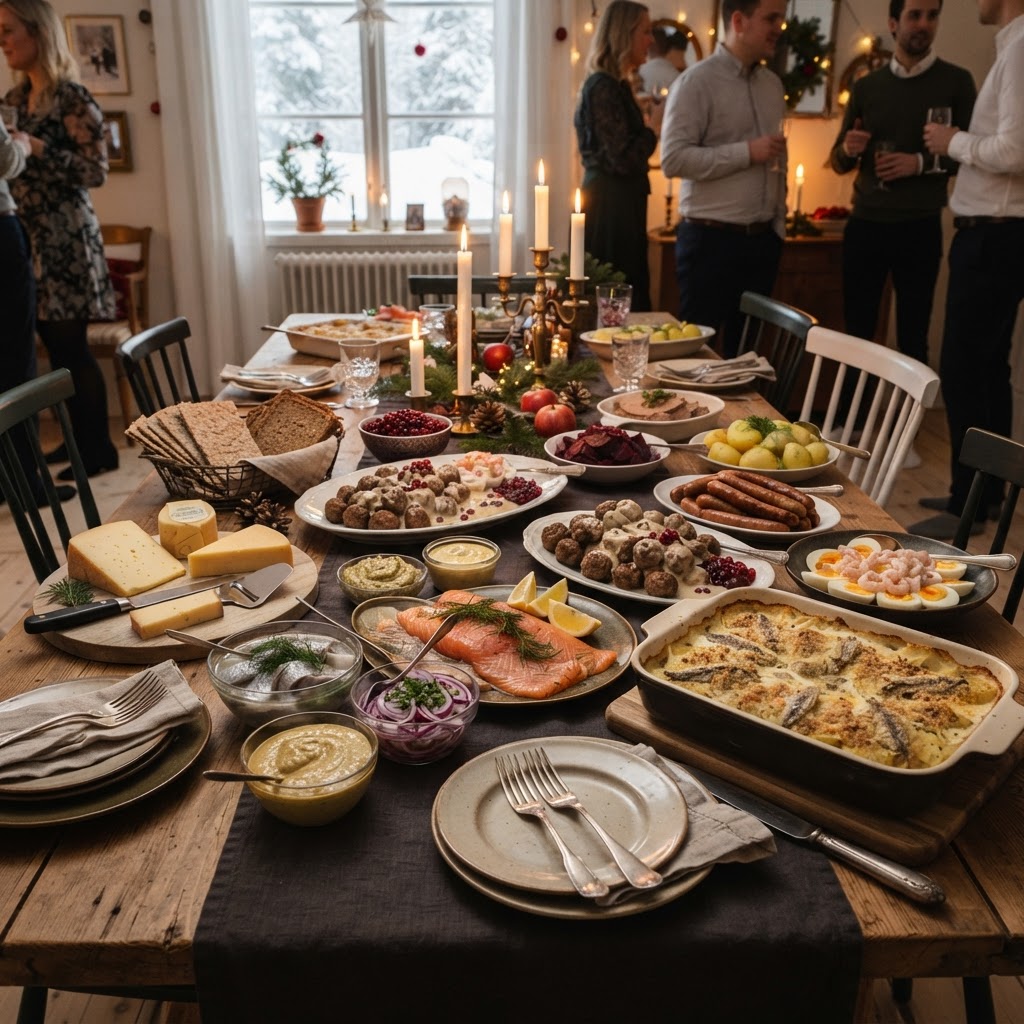 The Swedish Smorgasbord: Scandinavia's Great Feast Table