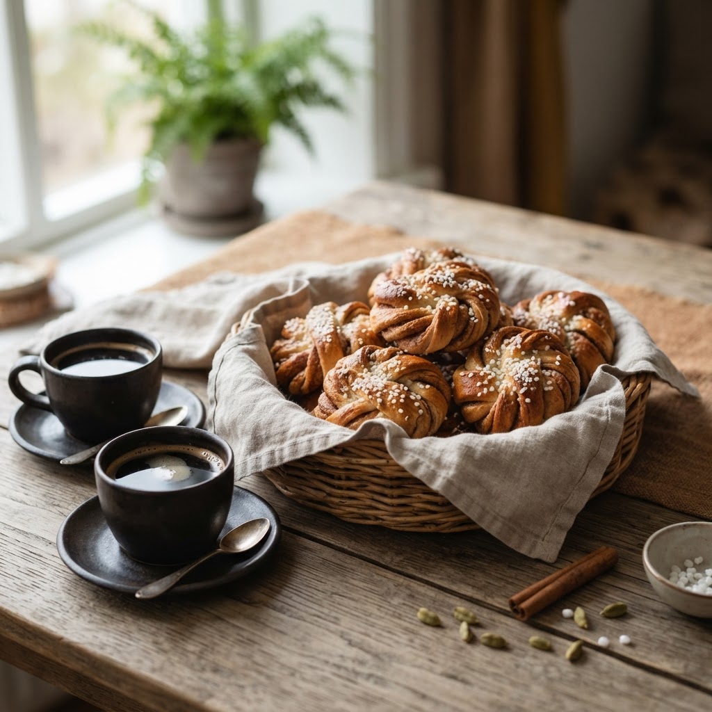 Swedish Kanelbullar: The Cardamom Dough Twisted into Knots After the First World War