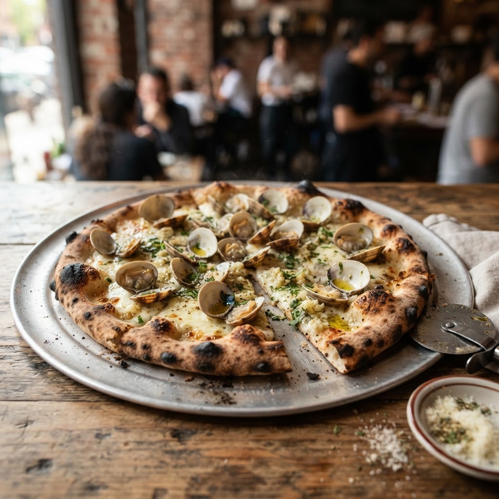 New Haven White Clam Pizza Bites: The Apizza That Became America's Best Pie