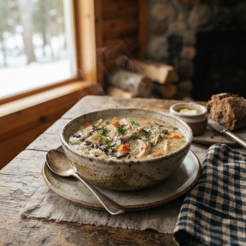 Minnesota Wild Rice Soup: The Ojibwe Manoomin Tradition