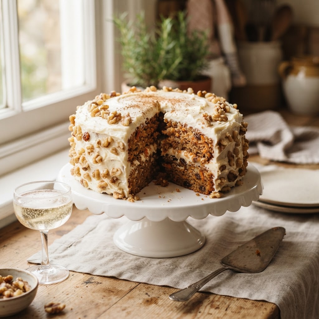 Carrot Cake allo Spumante