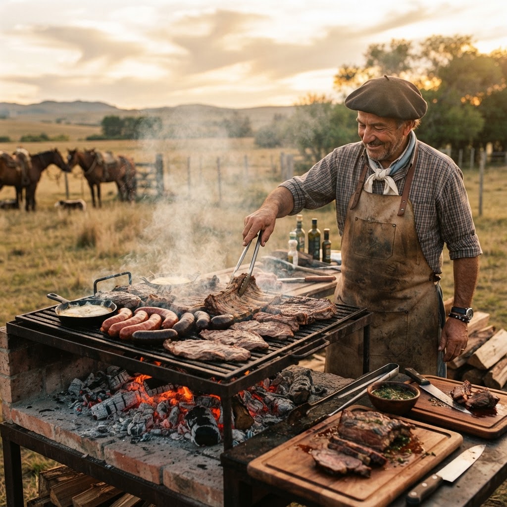 The Argentine Asado: Fire, Meat, and the Gaucho Tradition