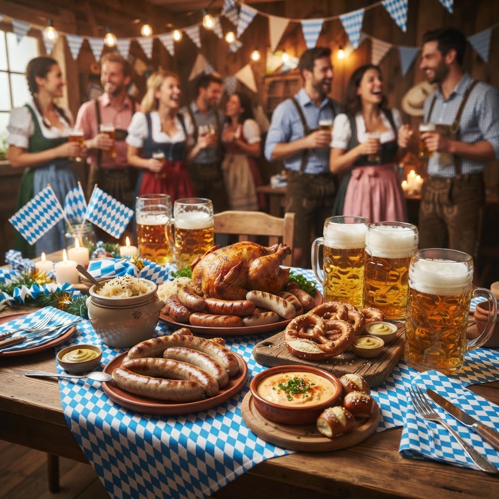 Oktoberfest at Home: Bringing Bavarian Beer Hall Tradition to Your Table