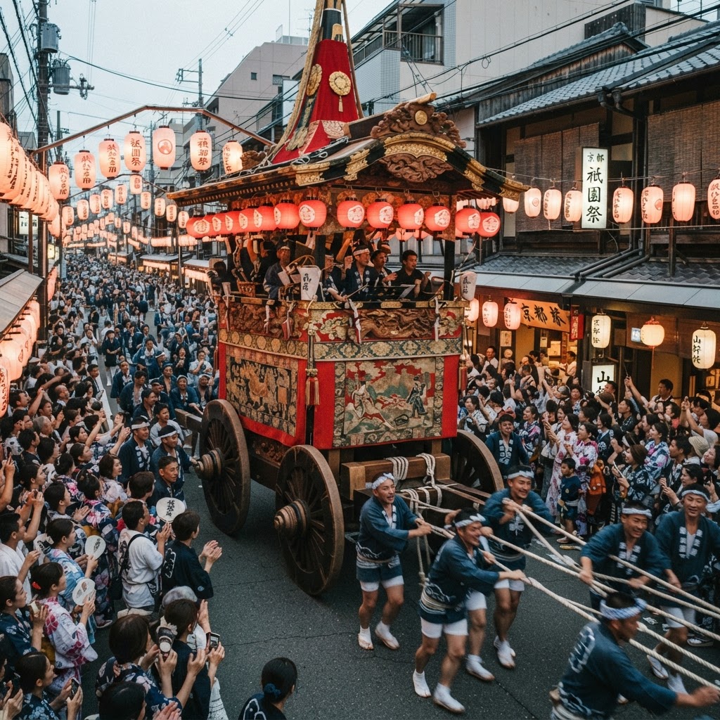 The Gion Matsuri: Kyoto's 1,150-Year-Old Festival of Yasaka Shrine and the Yamaboko Processions