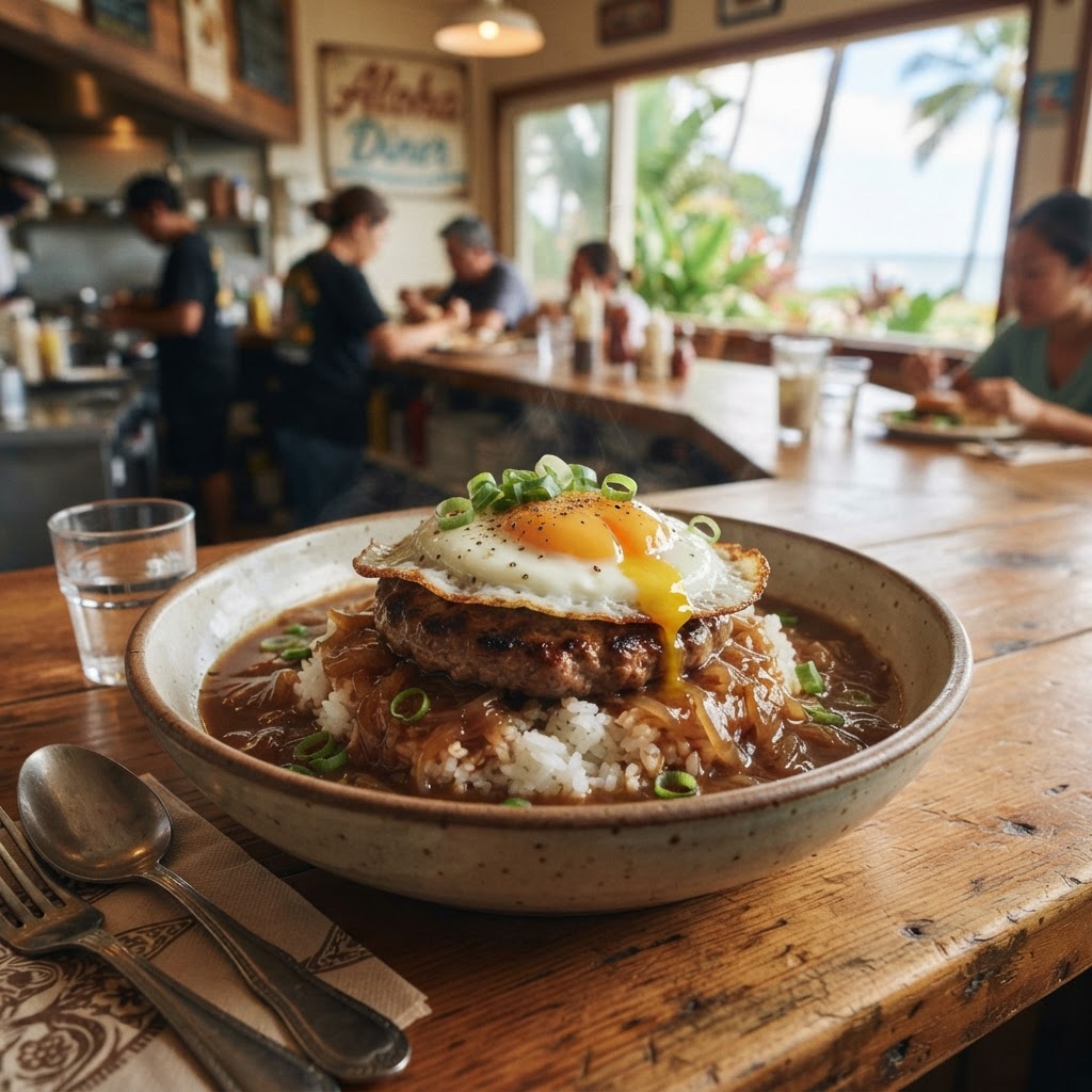 Hawaiian Loco Moco: The Hilo Comfort Dish Richard and Nancy Inouye Created in 1949