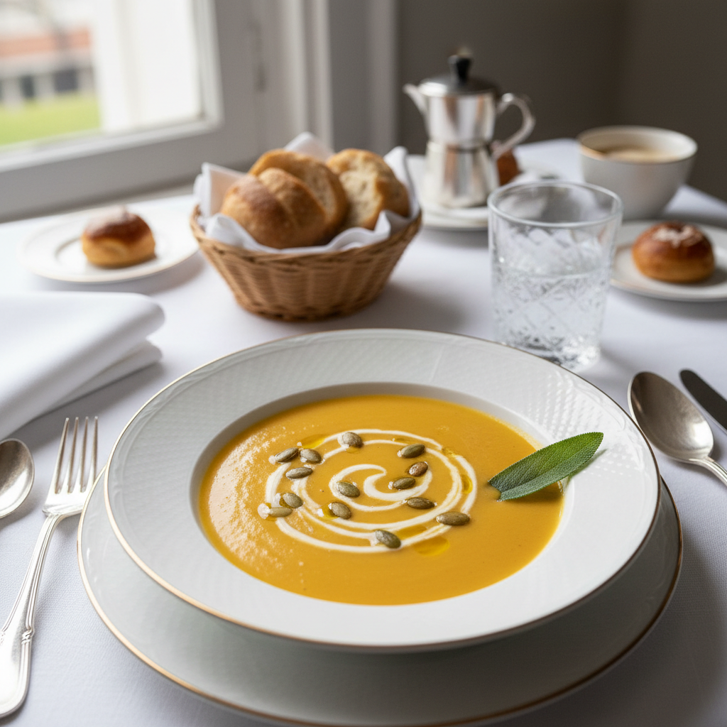 Roasted Butternut Squash Bisque