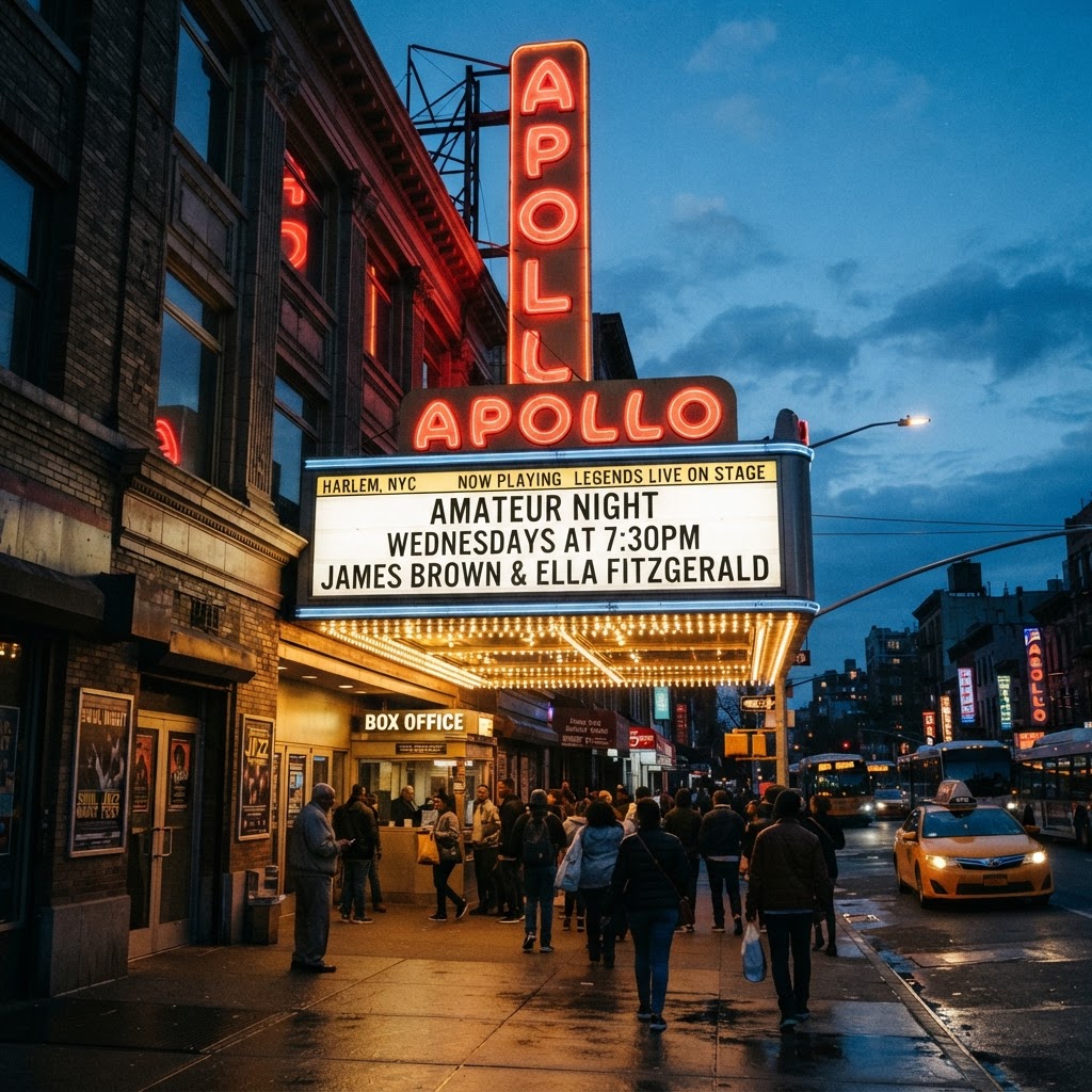 The Apollo Theater: Harlem's Legendary Stage Where American Music Was Born