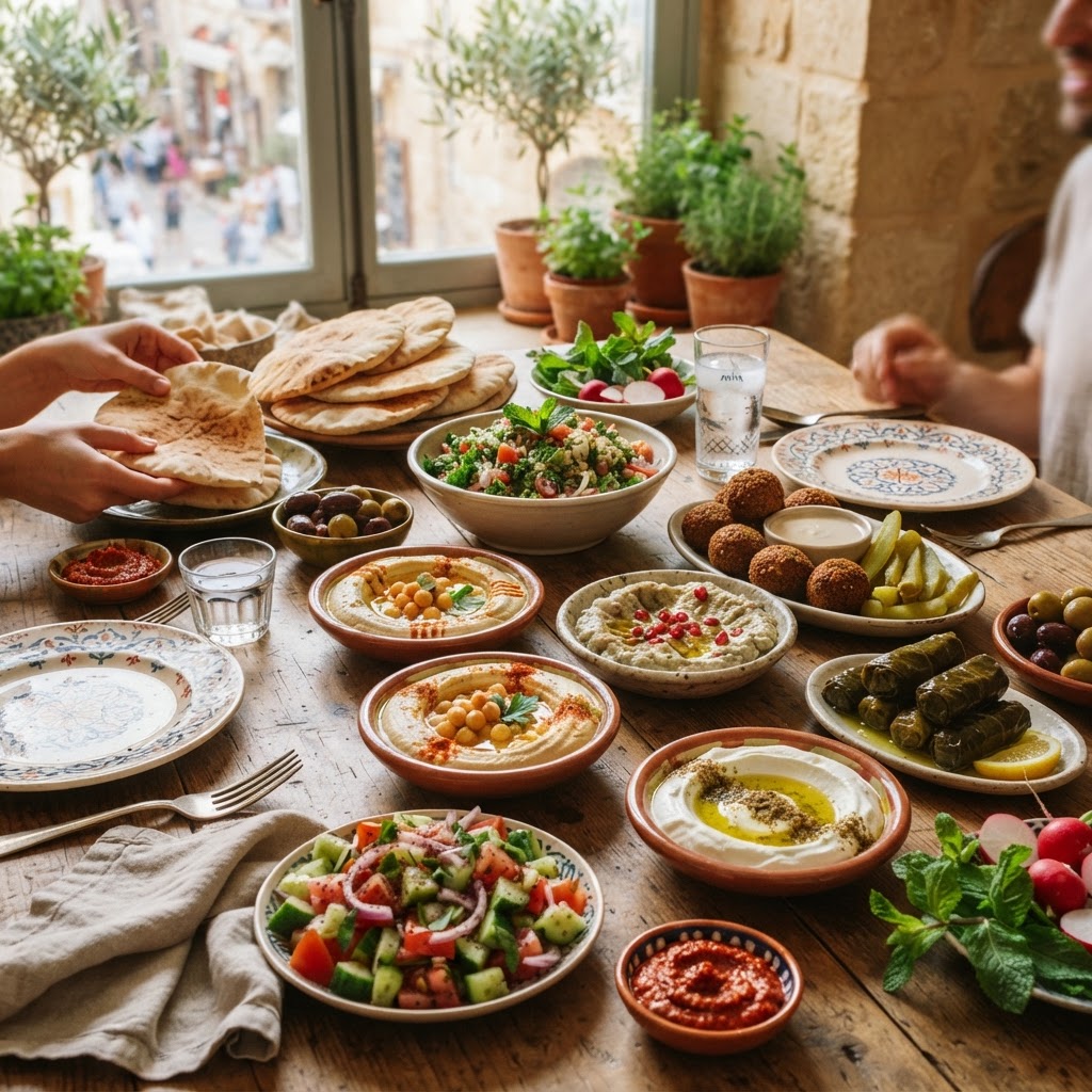 The Mezze Spread: Levantine Hospitality at the Table