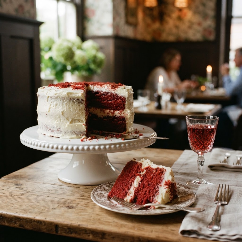 Red Velvet Cake al Brachetto