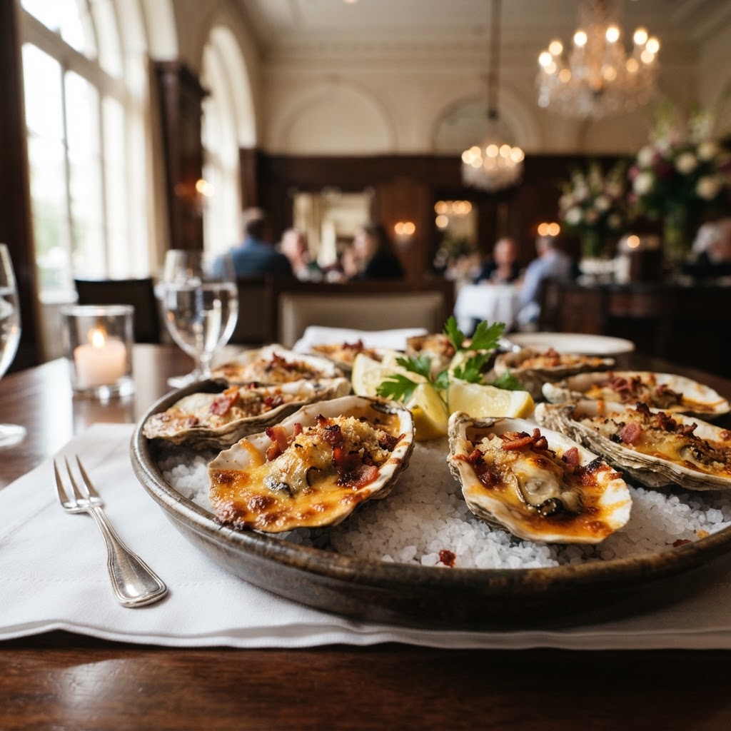 Oysters Kirkpatrick: Ernest Arbogast's Palace Hotel San Francisco Creation
