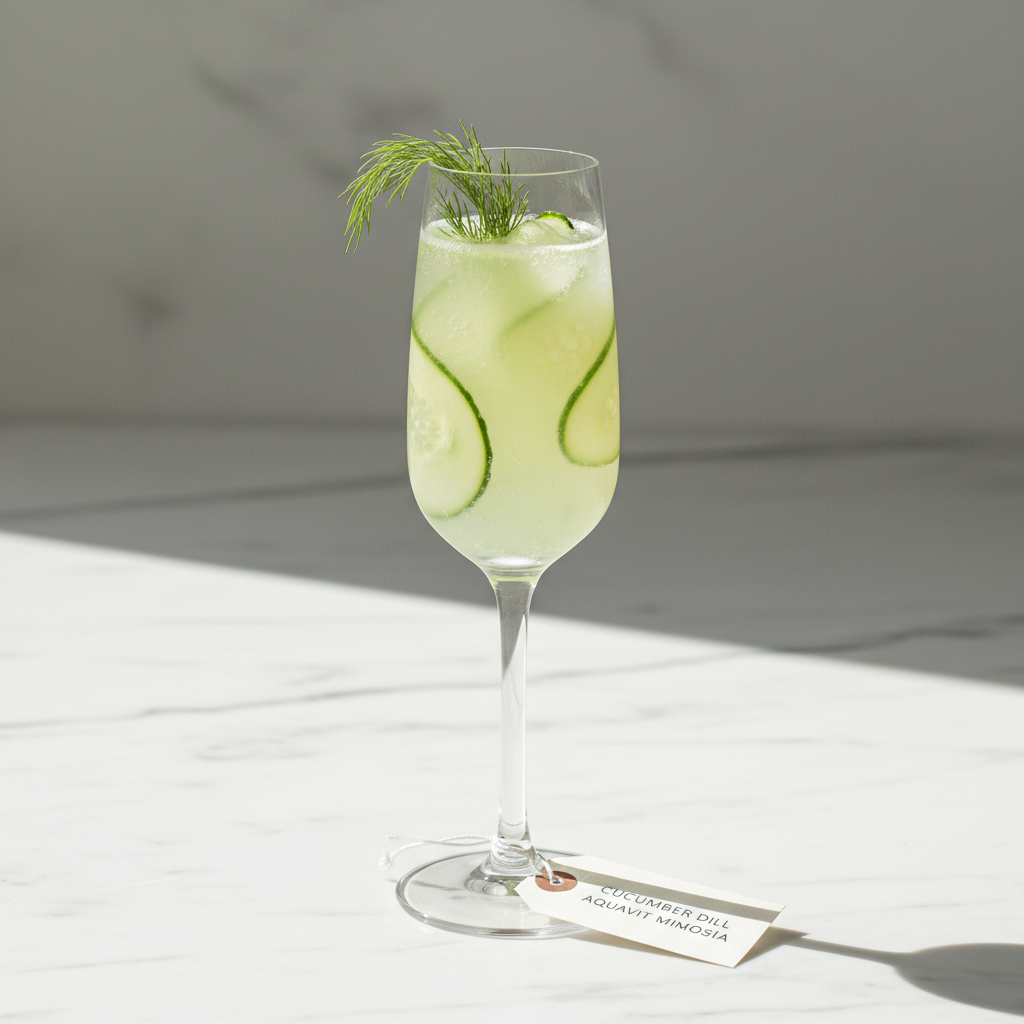 The Cucumber Dill Aquavit Mimosa