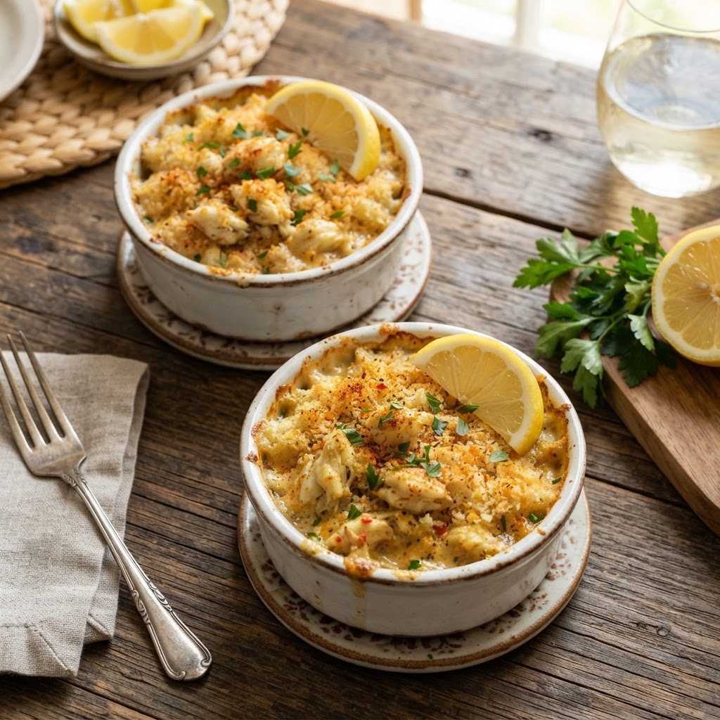 Maryland Crab Imperial: Baltimore's Chesapeake Seafood Showpiece