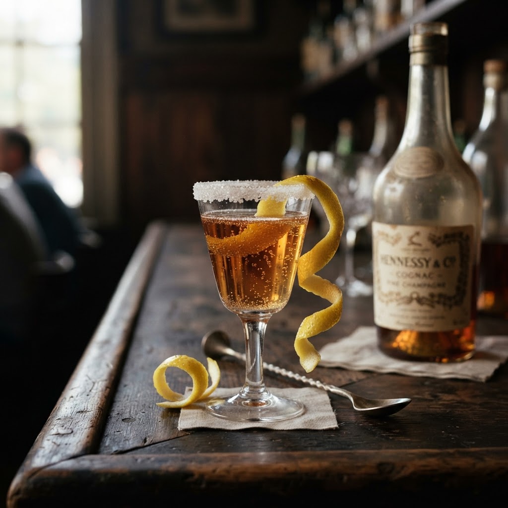 The Sparkling Brandy Crusta