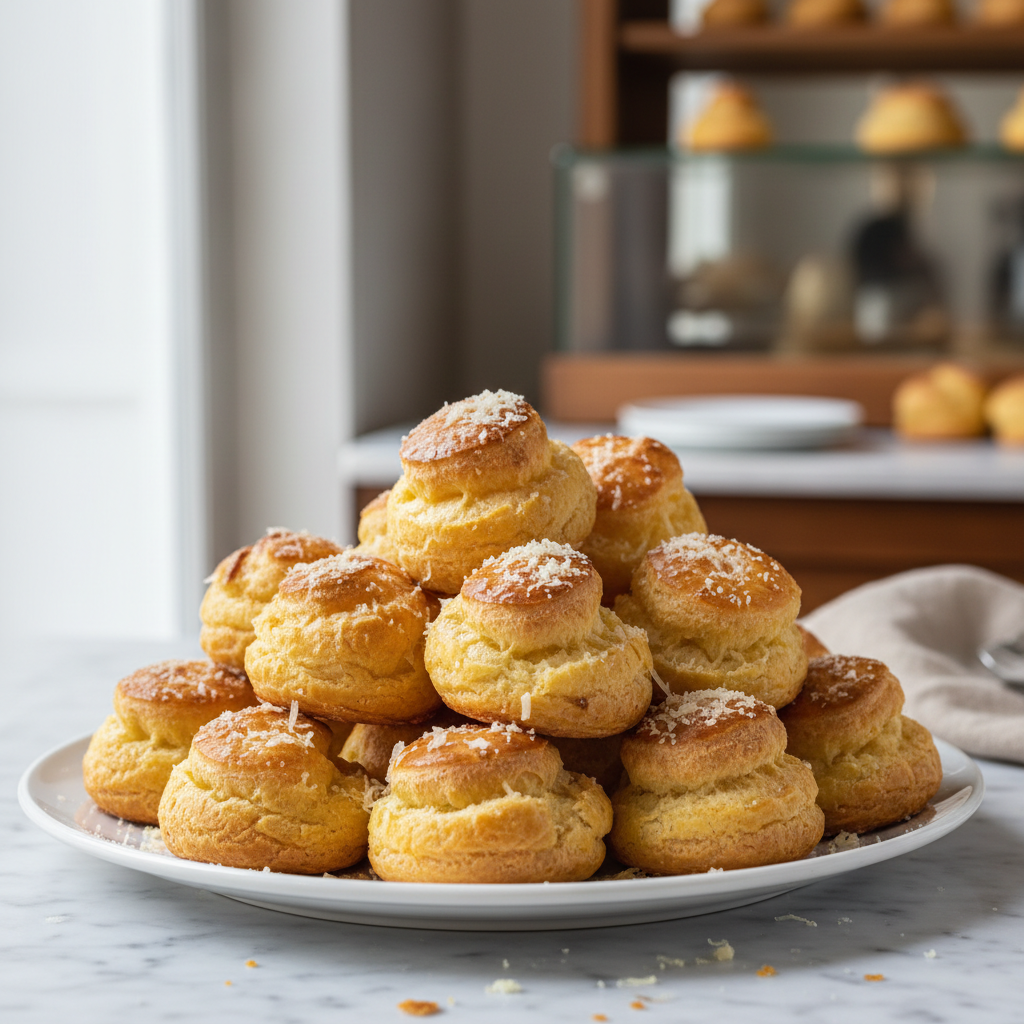 Classic Gruyère Gougères