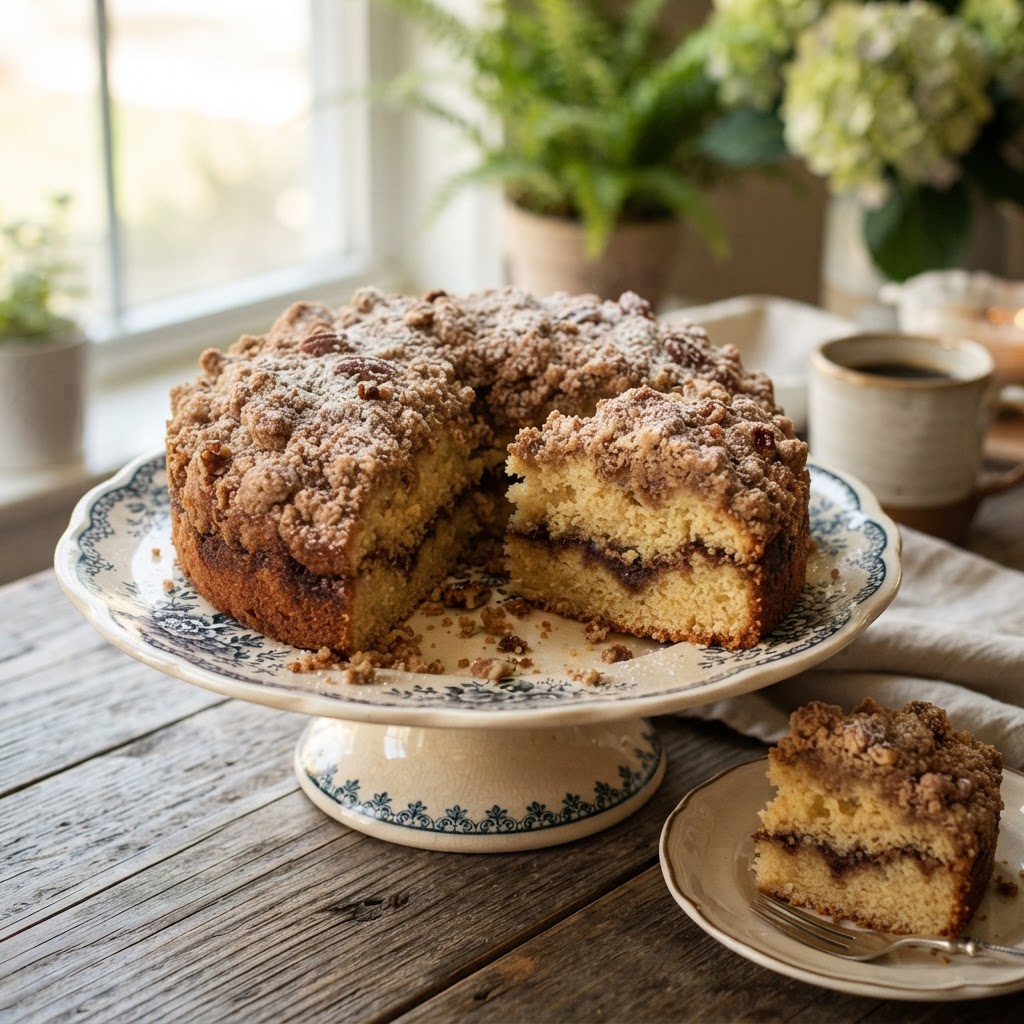 Sour Cream Coffee Cake: The Midcentury American Brunch Classic