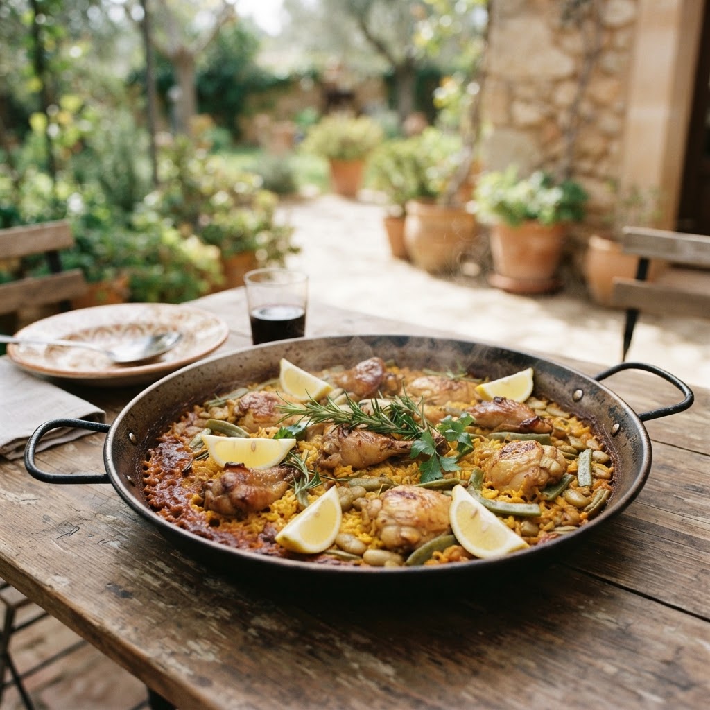Spanish Paella Valenciana: The 19th Century Rice Dish of the Albufera Lagoon
