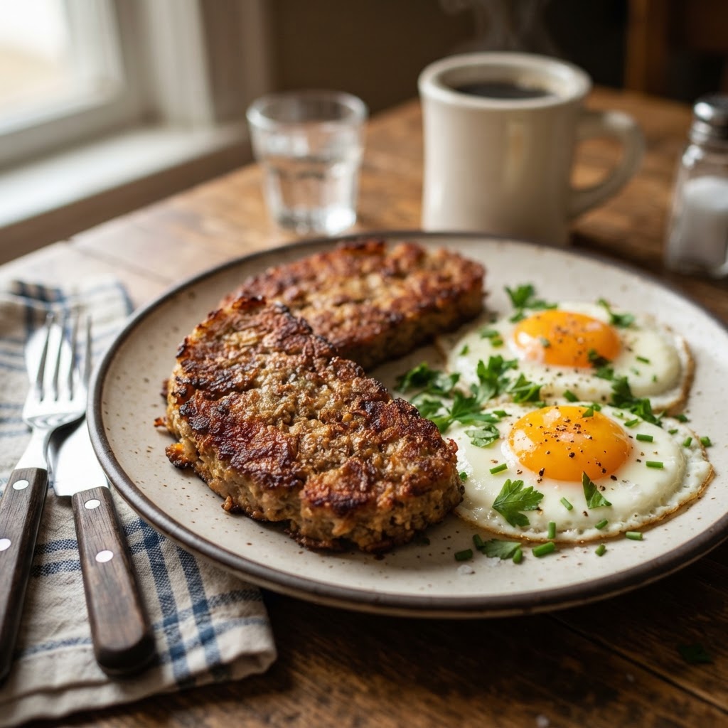 Goetta: Cincinnati's German-American Breakfast Sausage of Pork and Oats