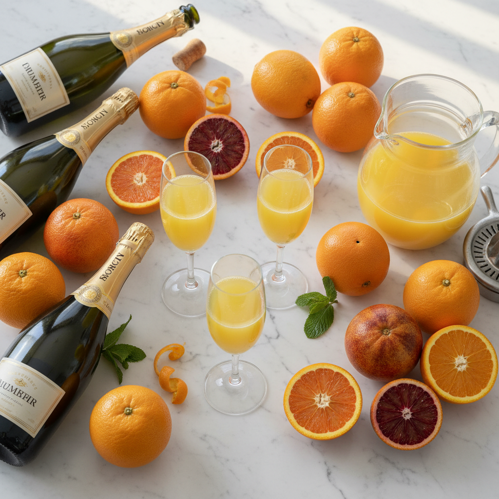 Champagne and orange pairing guide