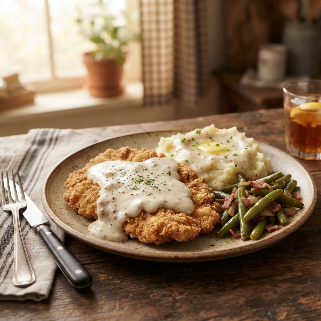 Chicken Fried Steak: Texas Cream Gravy and the German Immigrant Legacy