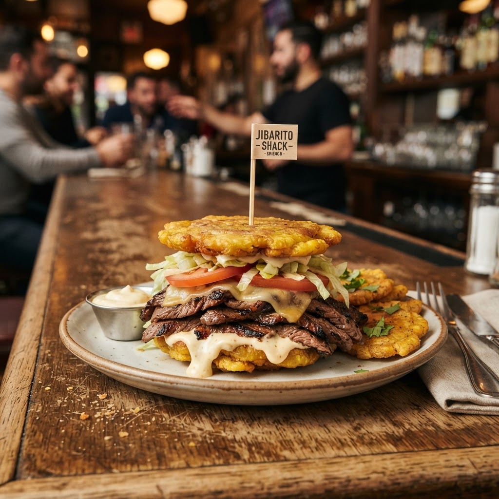The Chicago Jibarito: The Puerto Rican Steak Sandwich Built on Fried Plantains