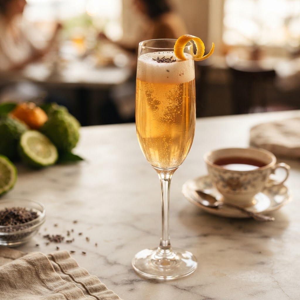 The Earl Grey Bergamot Champagne Mimosa