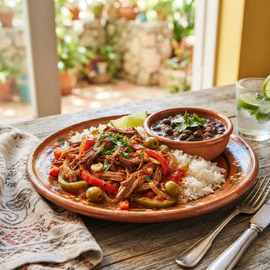 Ropa Vieja: Cuba's National Dish of Shredded Beef, "Old Clothes" Made New