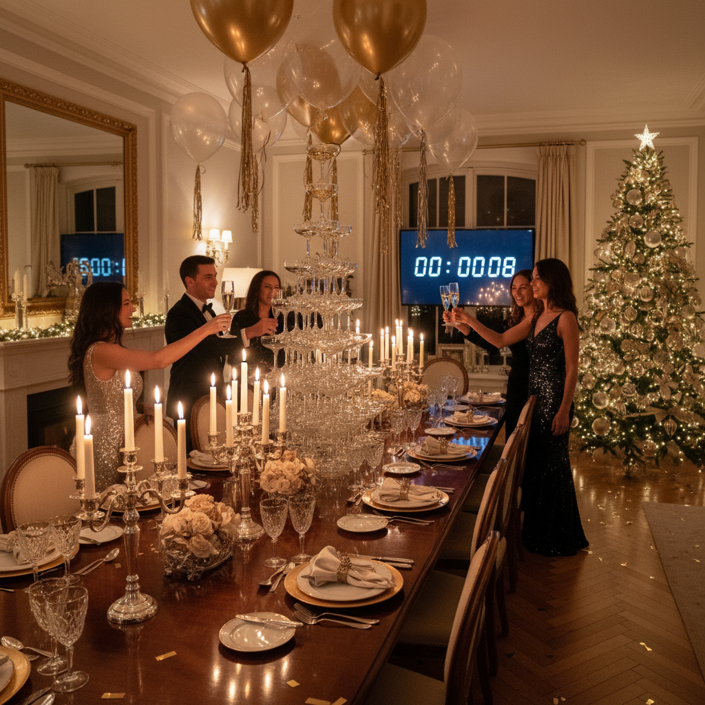 New Year's Eve at Home: A Guide to the Most Glamorous Night of the Year