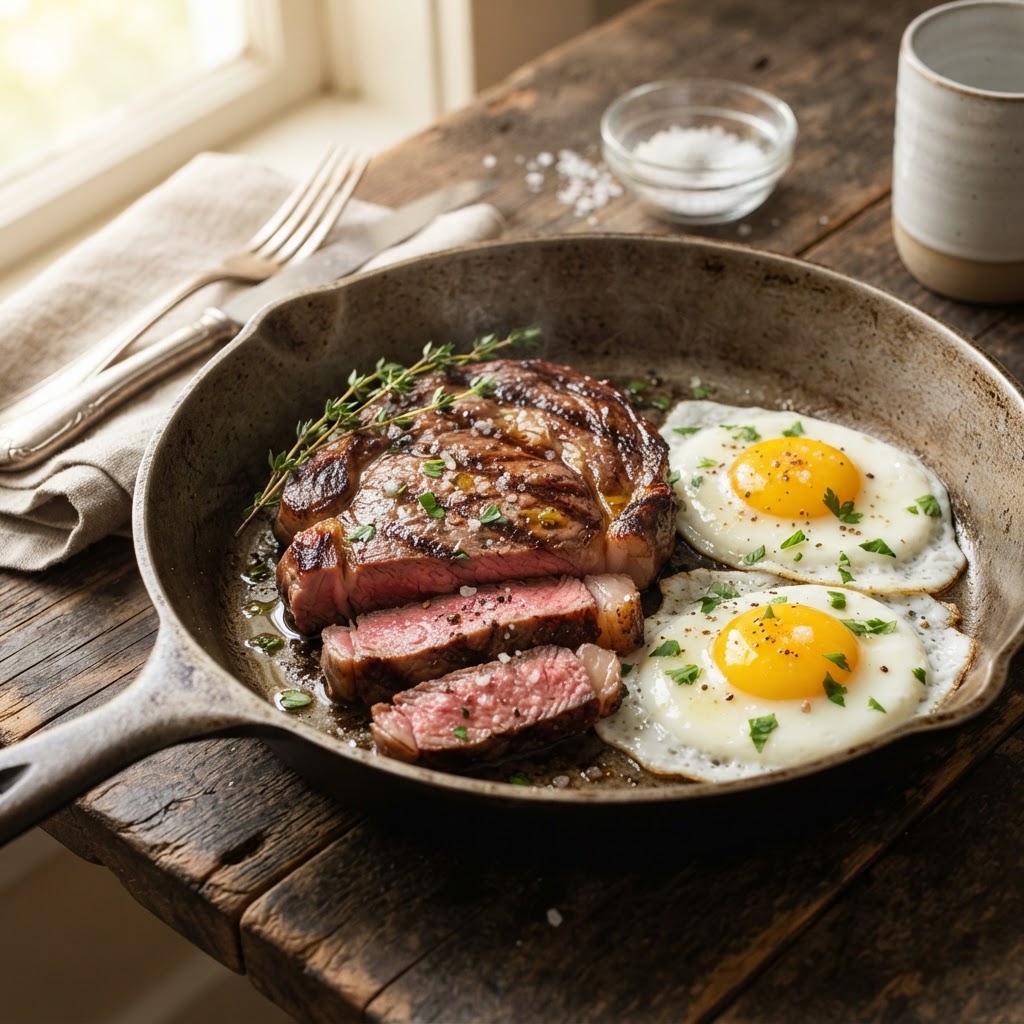 Steak and Eggs