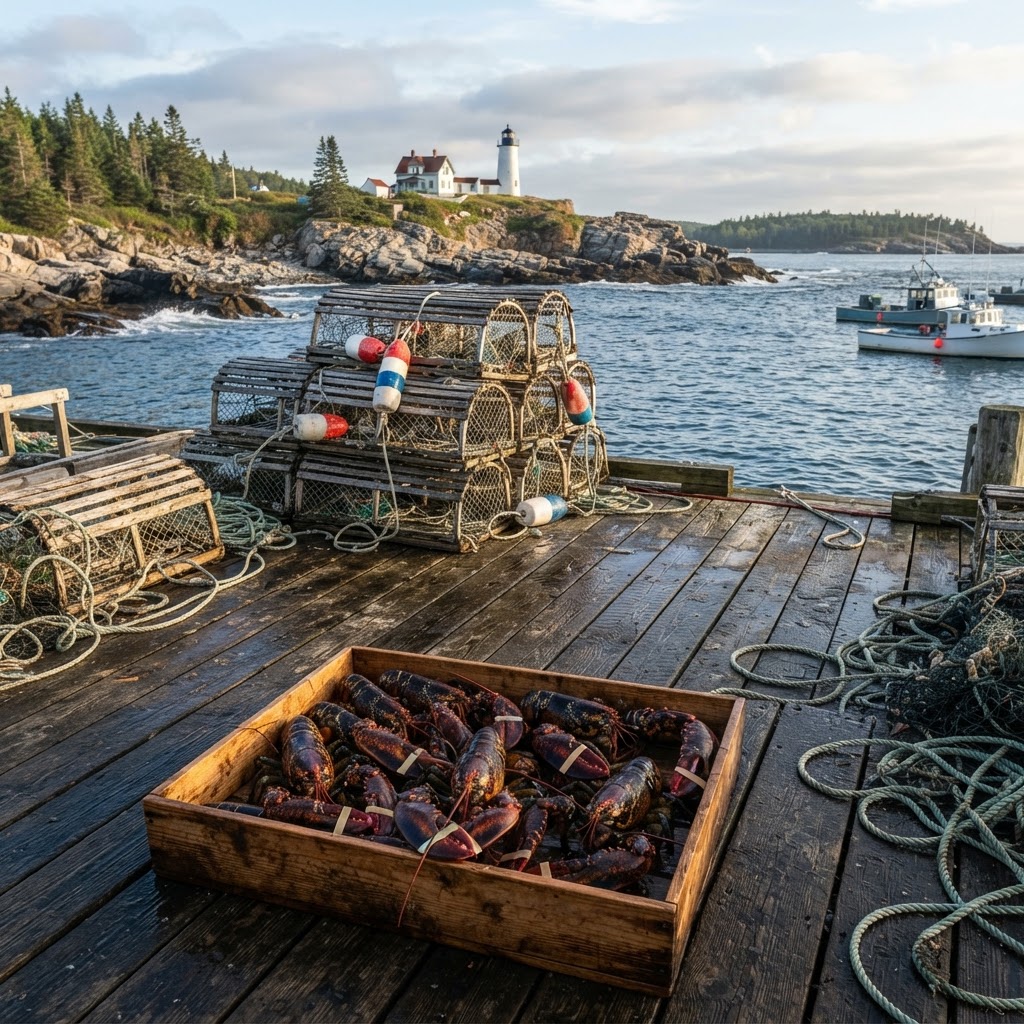 Maine Lobster: America's Most Celebrated Shellfish and the Coast That Produces It