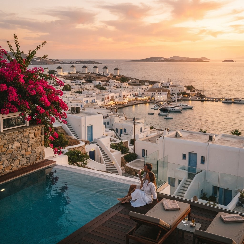 Mykonos: Windmills, Whitewashed Cubes & the Art of Cycladic Luxury