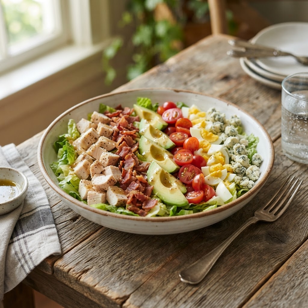 California Cobb Salad: The Brown Derby's 1937 Hollywood Creation