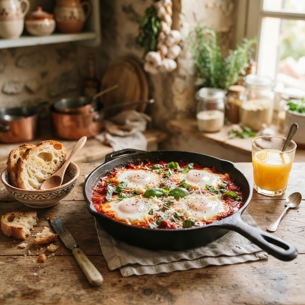 Eggs in Purgatory (Uova in Purgatorio): The Neapolitan Brunch Classic
