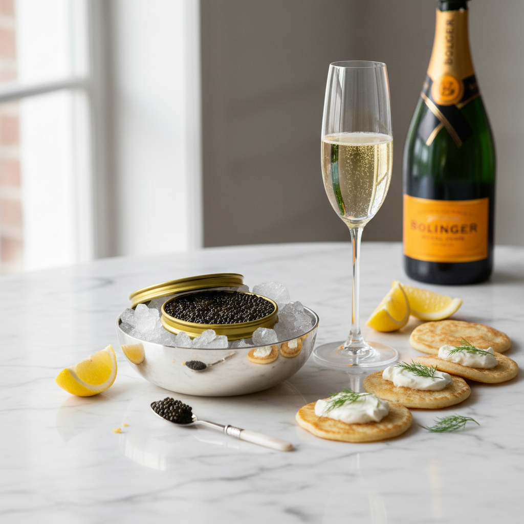 Caviar & Champagne: The World's Most Celebrated Pairing