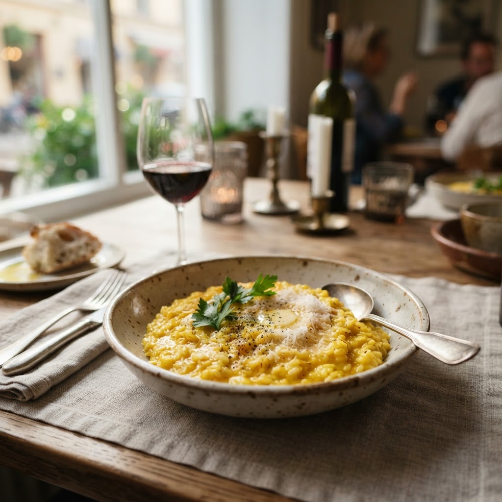 Risotto alla Milanese: The Saffron Rice of Milan's Duomo Glaziers