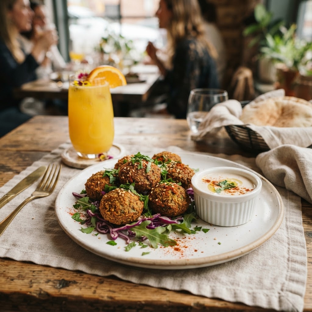 Israeli Falafel with Tahini: The Egyptian-Origin Chickpea Fritter That Became the Levantine Street Food