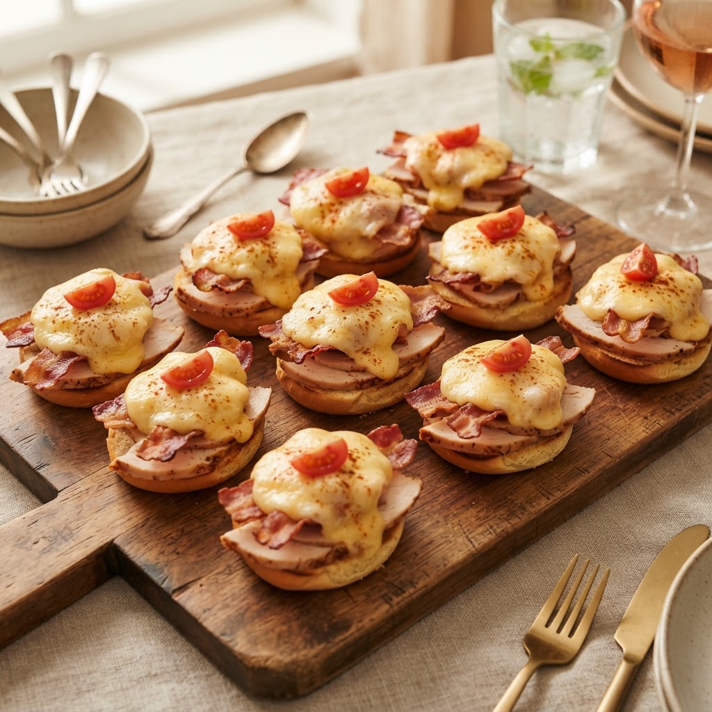Kentucky Hot Brown Sliders
