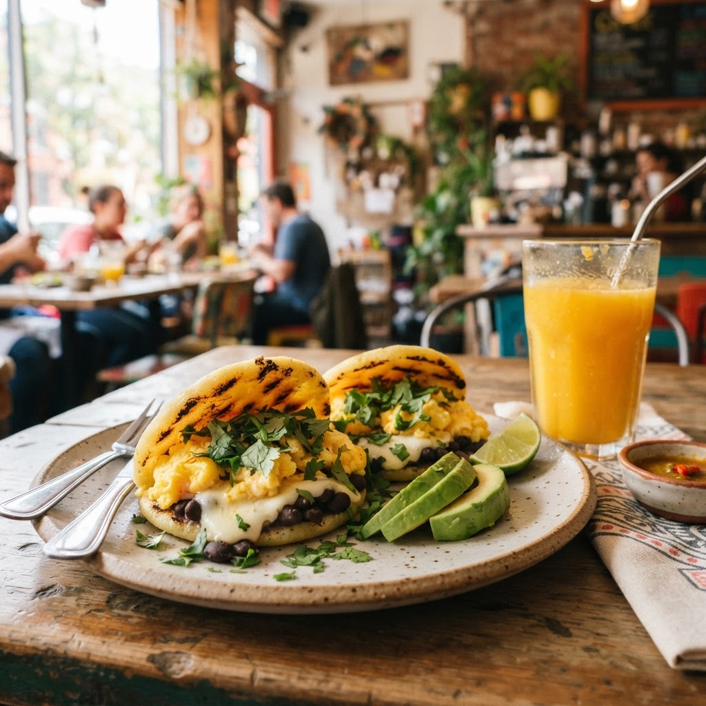 Arepas with Eggs: The Pre-Columbian Corn Cake of Colombia and Venezuela