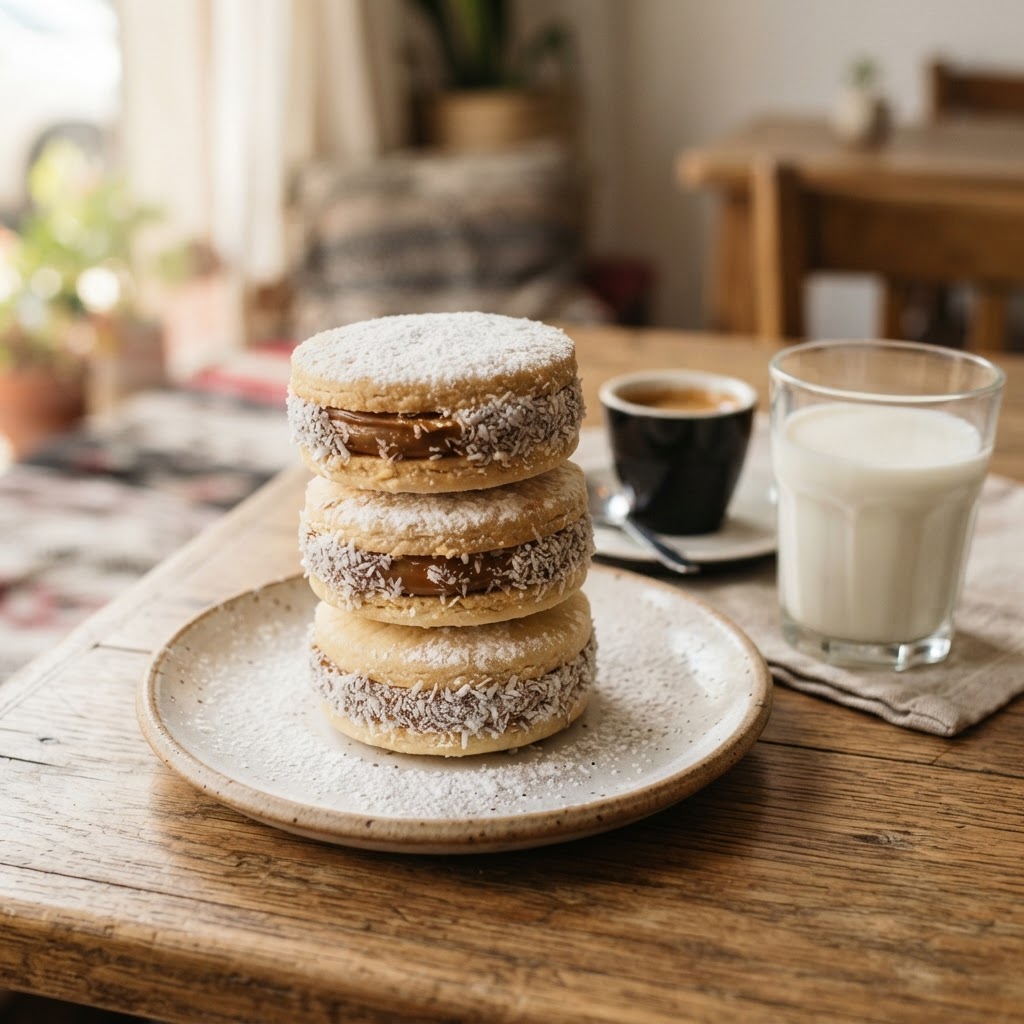 Argentine Alfajores: The Sandwich Cookie of Mar del Plata and the Dulce de Leche Tradition