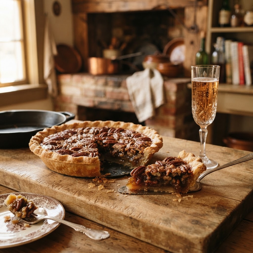 Southern Pecan Pie allo Spumante