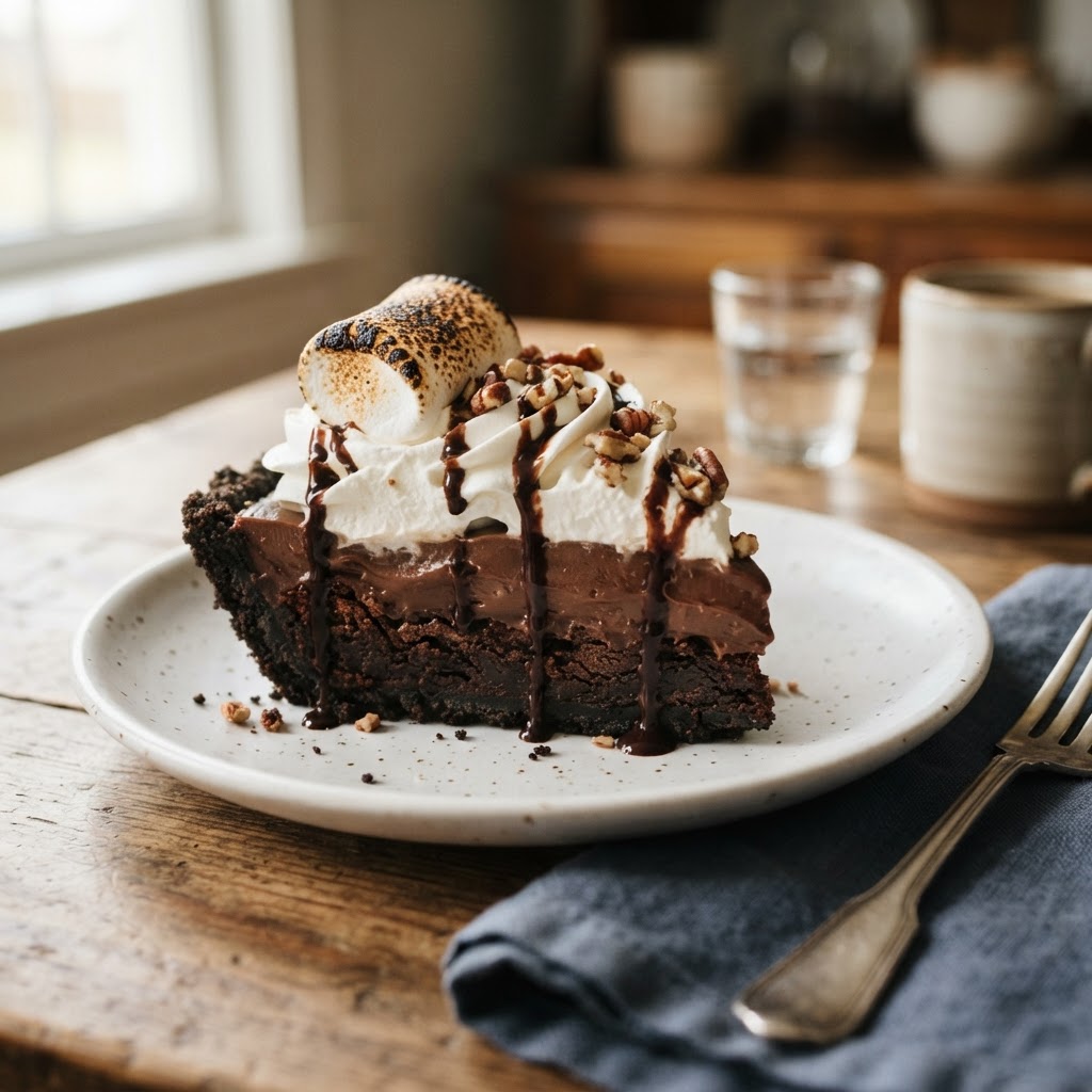 Mississippi Mud Pie al Brachetto