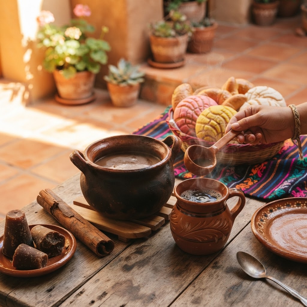Mexican Café de Olla and Pan Dulce: A Spiced Morning Ritual