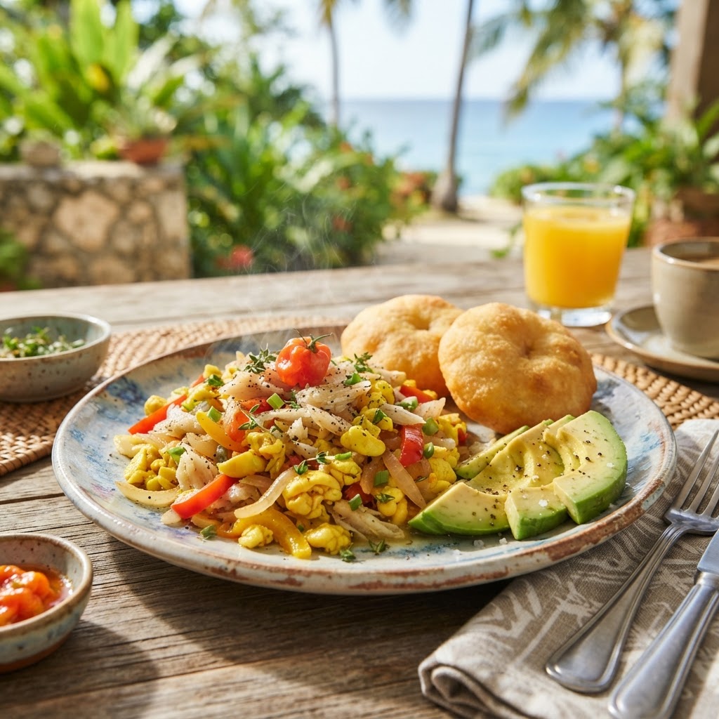 Jamaican Ackee and Saltfish: The National Breakfast of the Caribbean