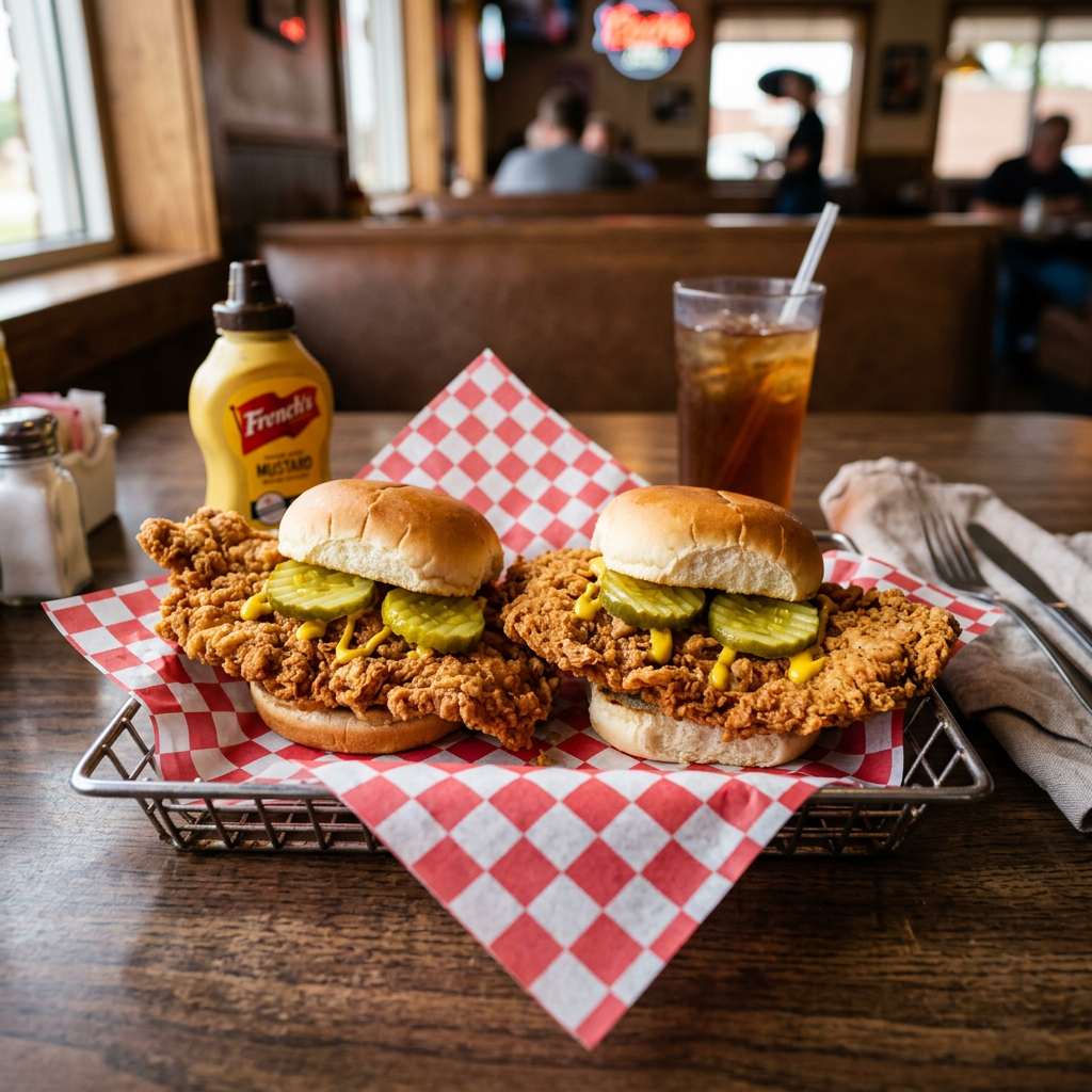 Indiana Breaded Pork Tenderloin Sliders