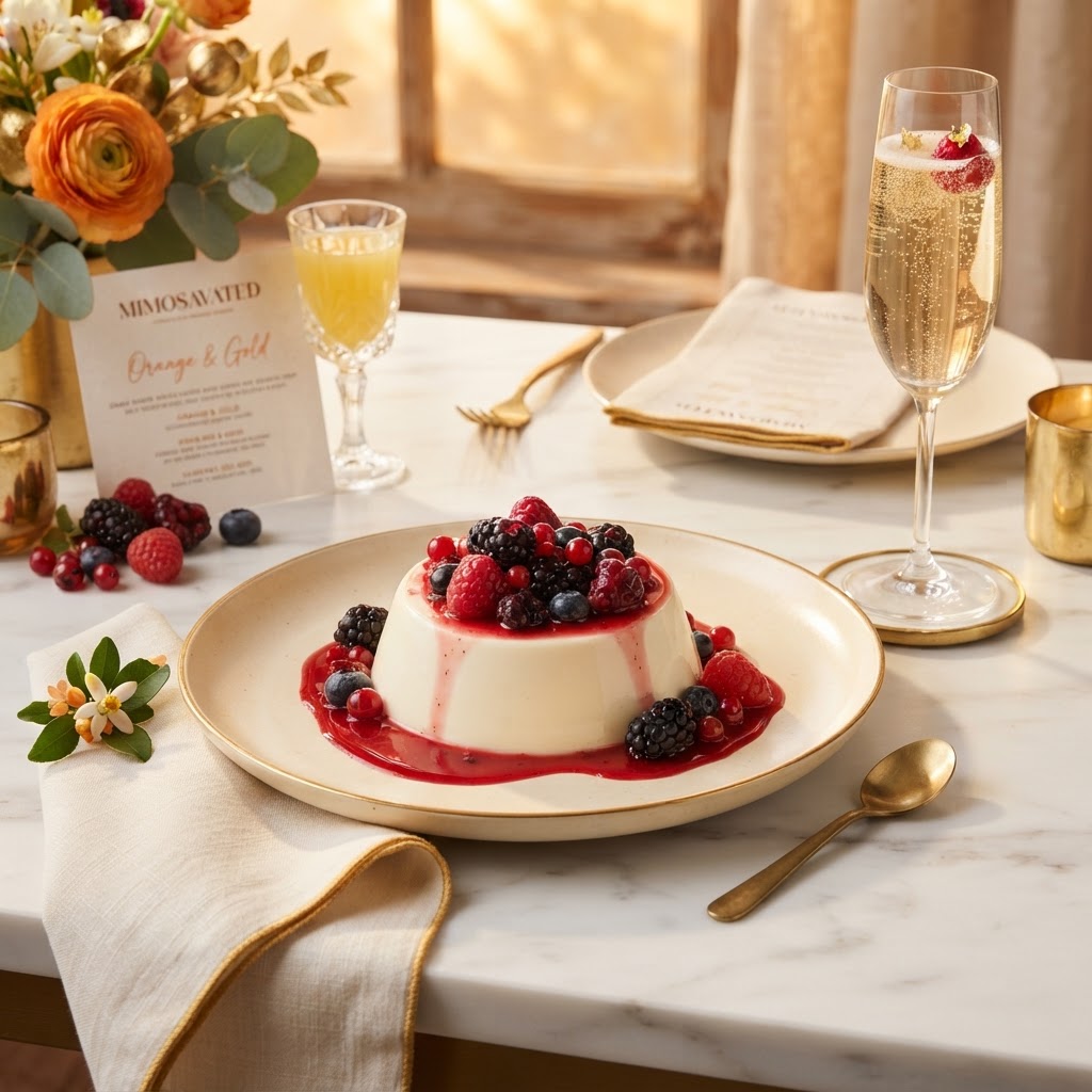 Panna Cotta allo Spumante