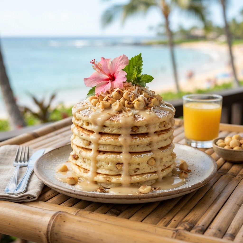 Hawaiian Macadamia Nut Pancakes: The Australian Nut That Became Waikiki's Most Famous Brunch